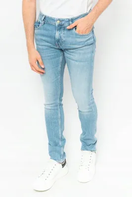 Zdjęcie produktu dla JEANSY MĘSKIE GUESS M2YAN1 D4Q43 NIEBIESKIE - Pants: 31/34 SPODNIE SLIM
