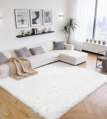 Obrázek produktu pro Omgoods - Koberec do obývacího pokoje nebo dětského pokoje, rozměry 120 x 160 cm - velmi měkký a nadýchaný