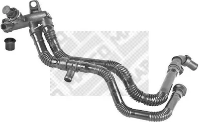Produktbild von MAPCO Kühlerschlauch Wasserschlauch für FORD Fiesta Mk5 Schrägheck (JH1, JD1, JH3, JD3) 39017