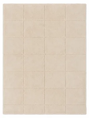 Produktbild von Baumwollteppich mit Karomuster