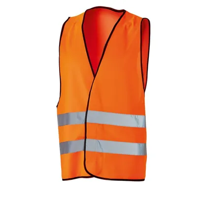 Produktbild von Bereitschaftstasche für Warnwesten mit Klettverschluss, Größe:Einheitsgröße, Farbe:orange, Klasse:nv, Art des Verschlusses:Klettverschluss