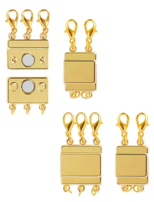 Immagine prodotto di Solidchoice - Chiusure magnetiche per collane e bracciali impilabili, set di 4