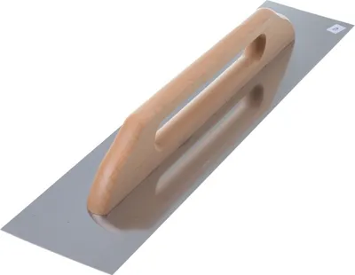 Produktbild von Aqbau® Schweizer Glättekelle Aufziehplatte Aufziehglätter Edelstahl (580x130mm)
