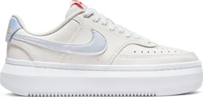 A single Nike Court Vision Alta women's sneaker shown from a side-angle on a white background.
