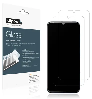 Obrázek produktu pro 2x ochranná fólie pro Tecno Pop 6 Pro matná - anti-shock 9H fólie dipos Glass plastové sklo