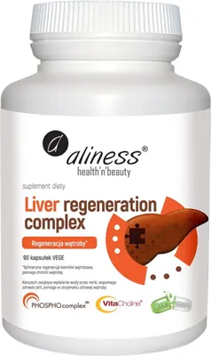 Productafbeelding van Aliness, Complex voor leverregeneratie, 90 capsules - Voor langdurig gebruik!