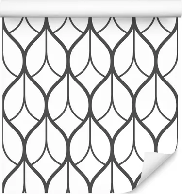 Zdjęcie produktu dla Tapeta geometryczne wzory Dekoracja Abstrakcyjna do Salonu z modnym efektem 3D
