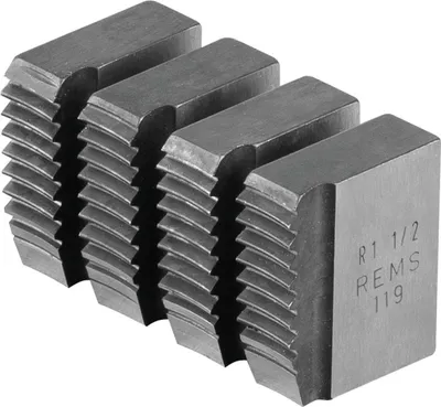 Produktbild von Rems Schneidbacken R 1 1/2 Rohrgewinde R kegelig re ISO 7-1, EN 10226