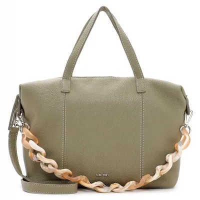 Image de SURI FREY sac shopper sac à épaule Candy Shopper Khaki kaki