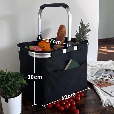 Produktbild von Famanu Einkaufskorb Kühlkorb - 30 Liter, faltbar, mit Seitentaschen