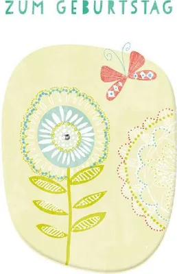 Produktbild von ARTEBENE Karte Geburtstag Blume