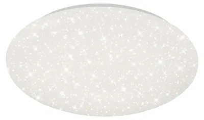 Image de BRILONER Plafonnier LEDReproduction étoilé 48cm rond 24W 2400lm IP20 lumière blanc neutre blanc lampe plafond salon chambre enfant