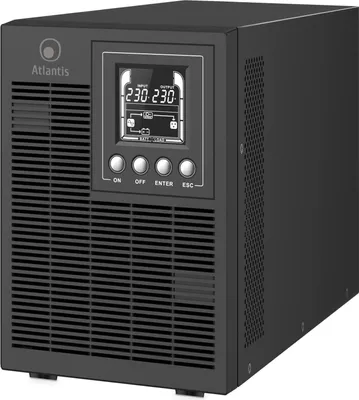 Productafbeelding van Atlantis UPS OnLine A03-OP1502P PRO, 1500VA, 1350W, dubbele conversie, zuivere sinusgolf