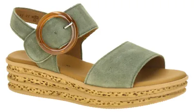 Produktbild von Gabor 84.550 Damen Sandalette - Riemchen Sandalen grün NEU