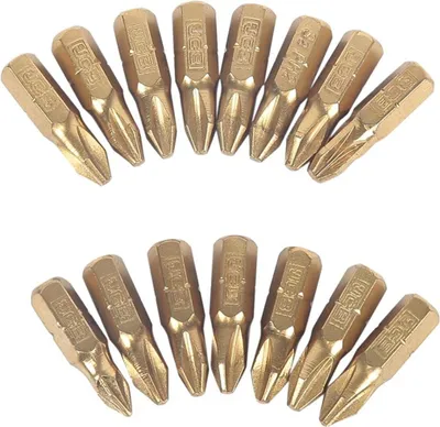 Produktbild von JCB Diamant Bits PZ2 x 25 Set mit 15 Stück Schrauberbits 1/4" diamantbeschichtet