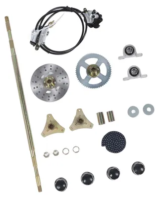 Produktbild von Remklauw Set - 29 Zoll Hinterachse - Ersatzkit für Go-Kart/ATV