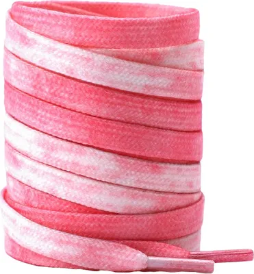Image de Lacets de chaussures Batik - Élégance en Rose Clair KP18527