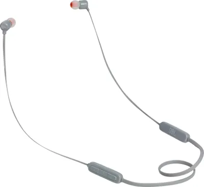 Zdjęcie produktu dla JBL T110BT, Bezprzewodowy, 20 - 20000 Hz, Poczenia/muzyka, 16,2 g, Zestaw suchawkowy, Szary