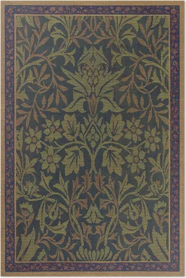 Produktbild von Blumengarten von William Morris – Vinylteppich – 100x150 cm – Indoor Teppich – Flur – Pflegeleicht – Modern
