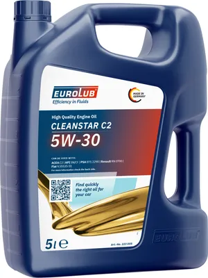 Produktbild von EUROLUB Motoröl CLEANSTAR C2 5W-30 5 L