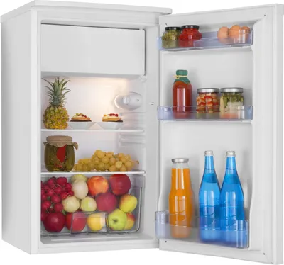 Produktbild von Amica KS 15195 W, Kühlschrank mit Gefrierfach, 85 cm Höhe, weiß,
