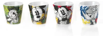 Image de Egan DISNEY MICKEY MOUSE CLASSIC SET 4 Tasse à café MICKEY ET DONALD