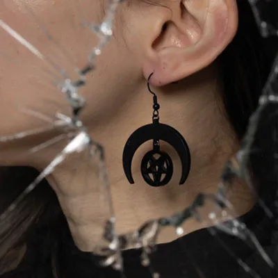 Image de The Rock Shop Ohrringe - Lunagram