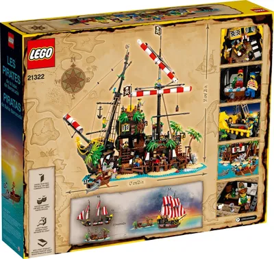 Obrázok produktu pre LEGO® Ideas 21322 Piráti z Barracuda Bay