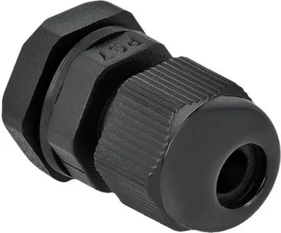 Produktbild von DELOCK Kabelverschraubung PG7 10 Stück schwarz