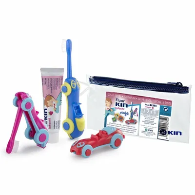 Zdjęcie produktu dla FLUORKIN INFANTIL VIAJE COCHE zestaw 3 pz