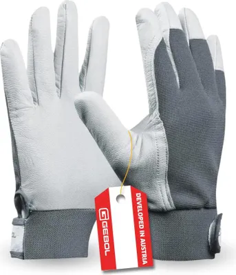 Zdjęcie produktu dla Rękawice ogrodnicze Gebol Uni Fit Comfort, rozmiar 8/M, oddychające, męskie