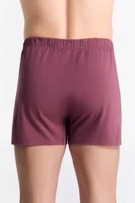 Produktbild von Bio-Baumwoll-Boxershorts mit Holzknopf