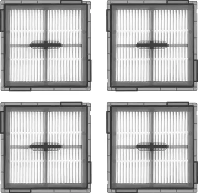 Produktbild von Saugroboter Zubehör für roborock Q10 S5, 4 Stück Filter HEPA Ersatzteile für roborock Q10 S5+, Q10 X5, Ersatzfilter Original Staubsaugerfilter