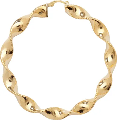 Image de Boucles d'Oreilles Femme Or 375/1000 - 40mm; TRS11413MM40