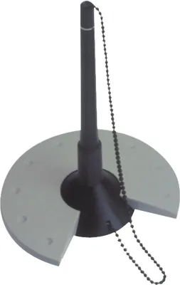 Produktbild von Kugelschreiberständer lichtgrau Packung mit 20 Stück