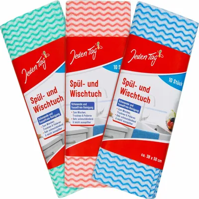 Produktbild von Jeden Tag Spül- und Wischtuch 38x50cm (10Stk)