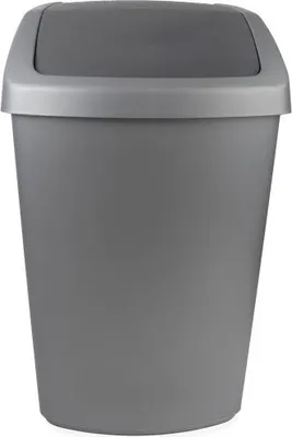 Produktbild von Curver Schwingdeckeleimer silber 10 Ltr.