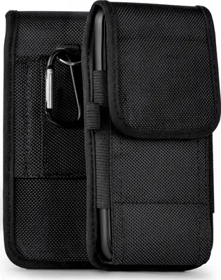 Produktbild von moex® Agility Case kompatibel mit Hafury A7 - Handy Gürteltasche, Schwarz