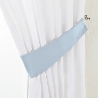 Produktbild von Dekoria Raffhalter Victoria, hellblau, 12 x 70 cm
