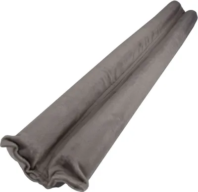 Zugluftstopper 86cm mit Doppeldichtung Türen Microfaser taupe