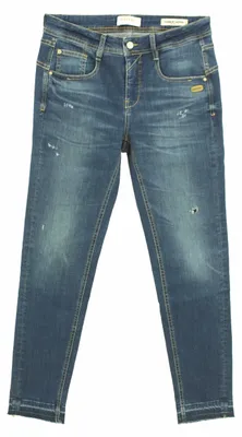 Produktbild von 31726 Gang, Amelie 7/8,  7/8 Damen Jeans Hose, Stretchdenim, blue destroyed, W 29