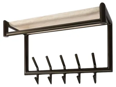 Produktbild von AnLi Style Kleiderhaken Terra 2x5H 65