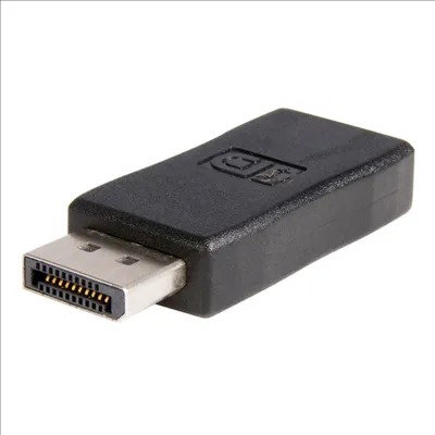 Produktbild von StarTech.com DisplayPort auf HDMI Adapter - Kompakter DP zu HDMI Video Konverter 1080p - VESA DisplayPort - Passiver DP 1.2 auf HDMI Monitor/Display/Projektor Kabel Adapter, DisplayPort, HDMI, Schwarz