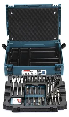 Image de Coffret ensemble d'accessoires MAKITA 66 pièces en coffret MAK-PAC - B-43044