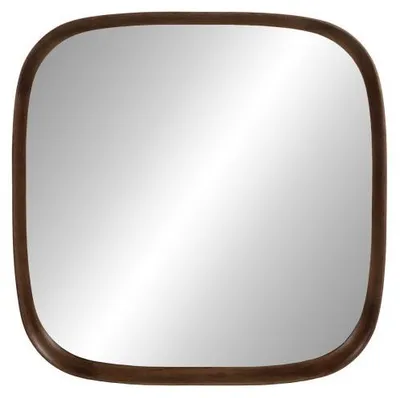 Productafbeelding van Pomax Quercus spiegel, bruin, afmetingen: 80 cm (lengte) x 5,5 cm (breedte) x 80 cm (hoogte)