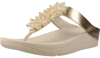 Immagine prodotto di Sandali Del Marchio Fitflop Del Modello Fino Bead Cluster Oro