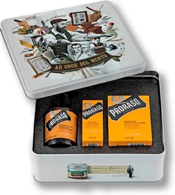 Obrázok produktu pre Sada na bradu drevo a korenie Proraso Beard Kit Wood & Spice