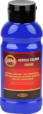 Immagine prodotto di KOH-I-NOOR 0162741051LP Vernice acrilica 410 Ultramarine 500 ml 1 pz