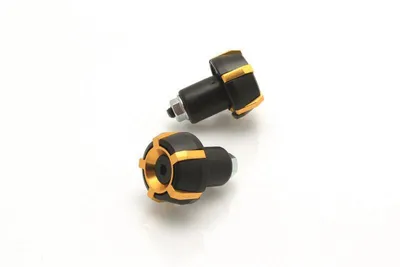 Zdjęcie produktu dla Lenkerenden Aluminium V PARTS Spark Ø18mm - Schwarz/Gold