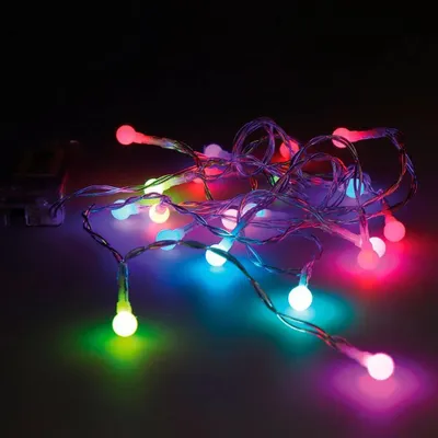 Productafbeelding van LED-lichtslingers, decoratieve verlichting, multicolor (2,3 meter)